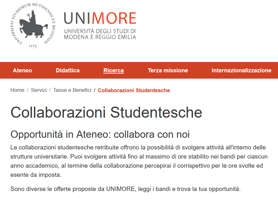 Course Image Tutorial per studenti collaboratori Part Time