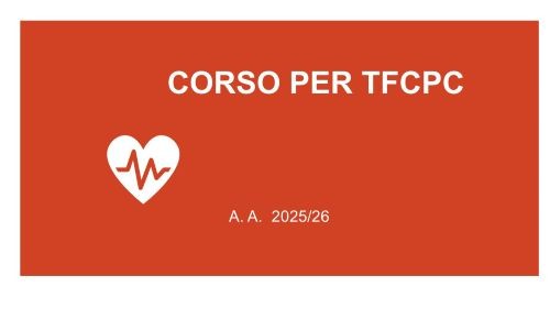 Course Image CORSO PER TFCPC